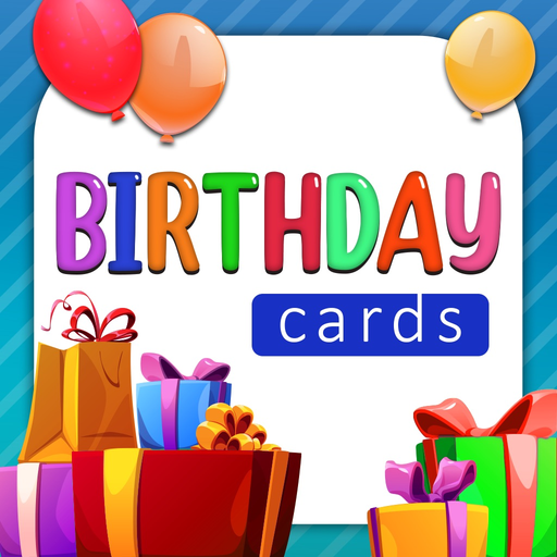 Happy birthday greetings cards app icon