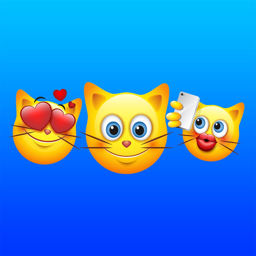 Cat Emoji - Cute Kitty Emoticon Stickers app icon