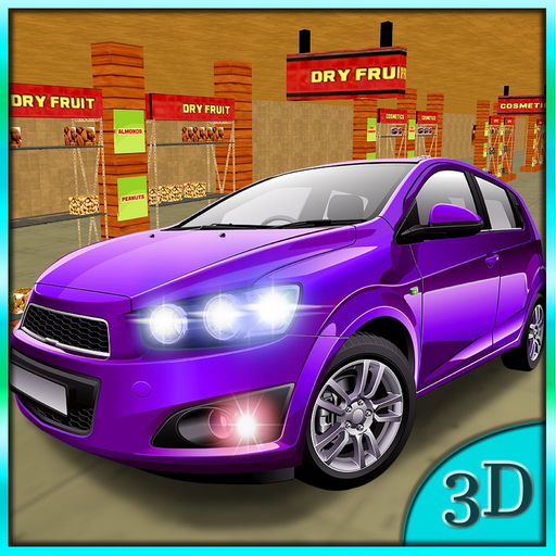 Car Drive Thru Supermarket – 3D Driving Simulator app icon