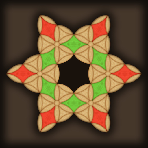 Hard Wood Puzzle. Triangle app icon