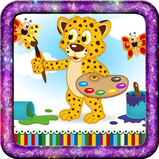 Animal A To Z coloring book - Words Alphabet app icon