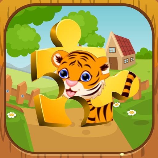 English Animal Zoo Puzzles - ABC First Words app icon