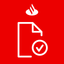 Confirming Santander icon