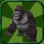 Gorilla on Raft Simulator – Catching Fish 2017 icon