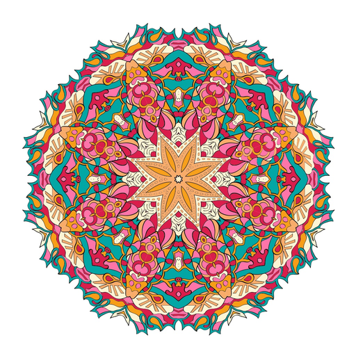 Color Therapy Adult : Coloring Book for Adults app icon