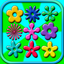 Fun Learning Flower Shapes Sorting game for kids icon