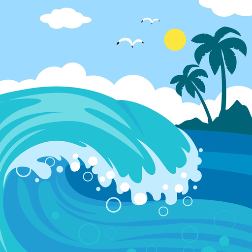Sleep Sounds - White Noise : Summer Beach app icon