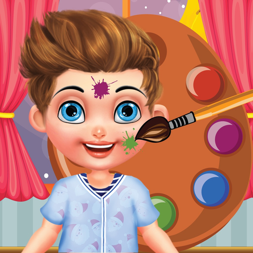 Face Paint Christmas - Kids Coloring Fun Party! app icon