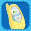 ABC baby phone kids toy icon