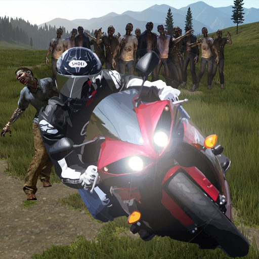 Moto Zombie Shoot:Zombie War on Road app icon