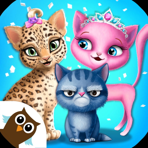 Cat Hair Salon Birthday Party app icon