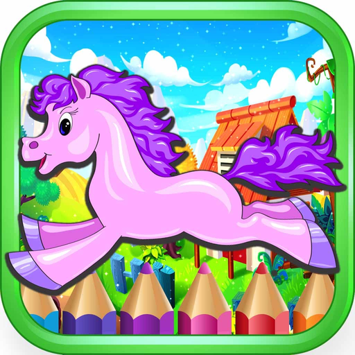 Pony Princess game for girls app icon