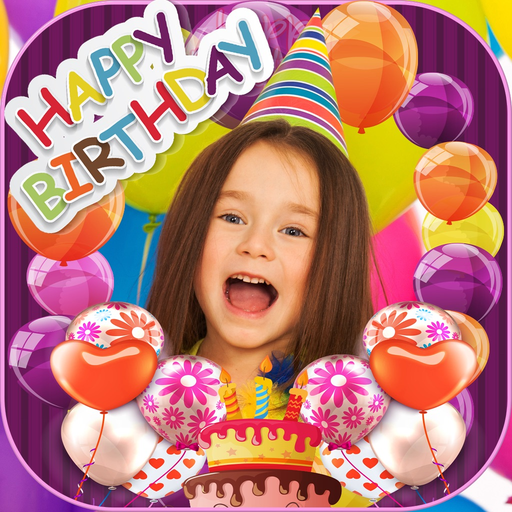 Happy B-day Frames & Stickers app icon