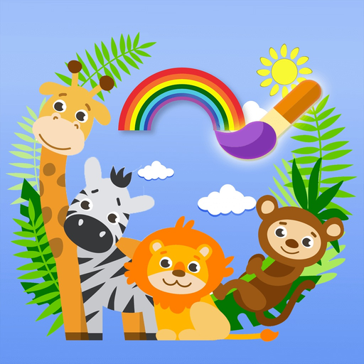 Animals Zoo: Drawing, Painting app icon