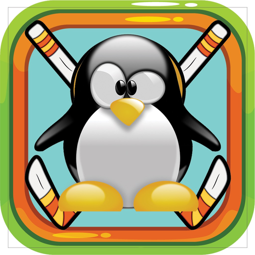 Penguin Fight Glow Ice Hockey Shootout Extreme app icon