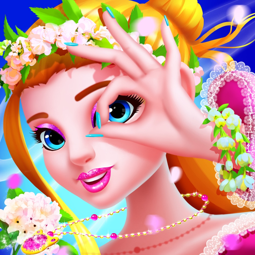 Flower Girl For Wedding-Makeup app icon