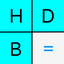 Mini: Hex Dec Bin Calculator icon