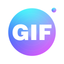 GIF collage  - Create and share icon