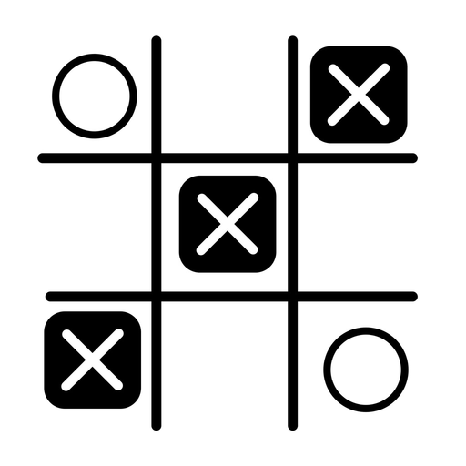 Tic Tac Toe 3-in-a-row widget app icon