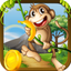 Monkey run - Banana icon