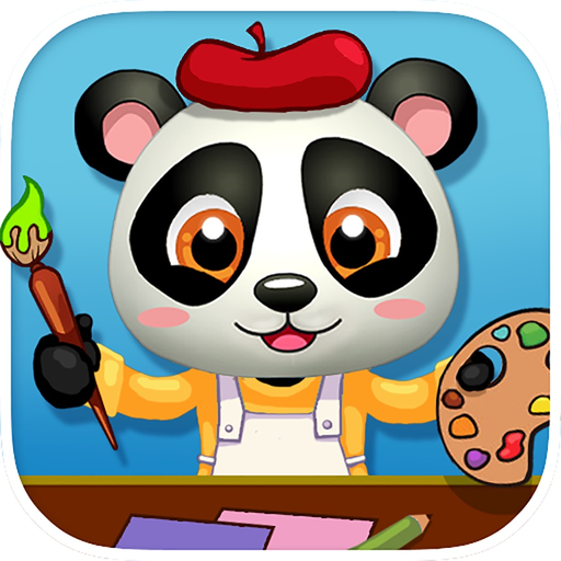 Baby Panda Paintbox - Coloring Games for Kids! app icon