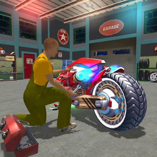Motorcycle Mechanic Simulator: Auto Repair Shop app icon