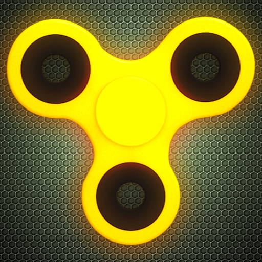 Fidget Spinner Wheel Toy - Neon Glow In The Dark app icon