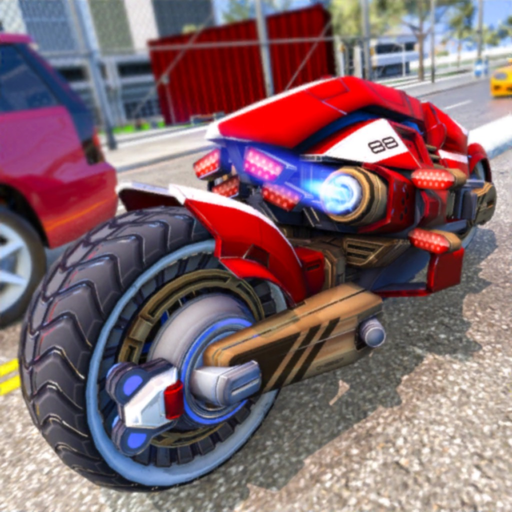 Light Bike Driving School 3D app icon