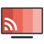 Stream to Chromecast icon