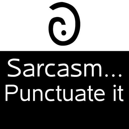 SarcMark - Sarcasm Punctuation Stickers app icon