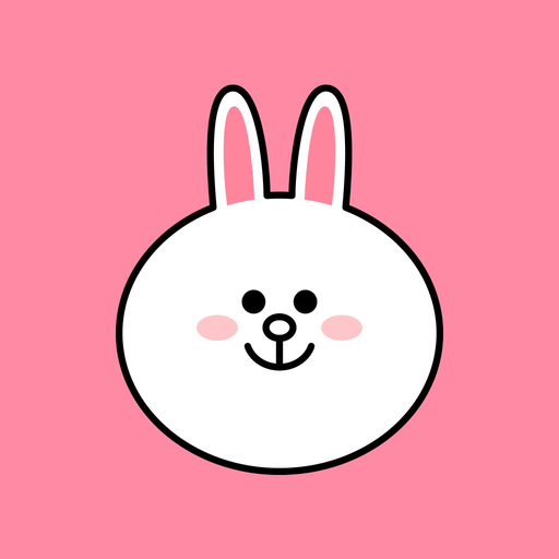 Cheerful CONY - LINE FRIENDS app icon