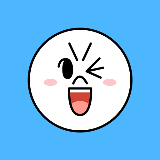 Witty-MOON Emoji - LINE FRIENDS app icon