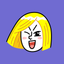 Narcissist, JAMES Emoji - LINE FRIENDS icon