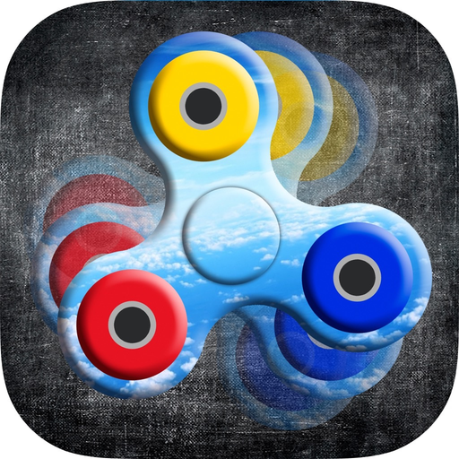 Fidget hand spinner simulator –  3d wheel toy game app icon