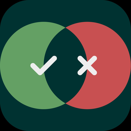 True or False Quiz + app icon