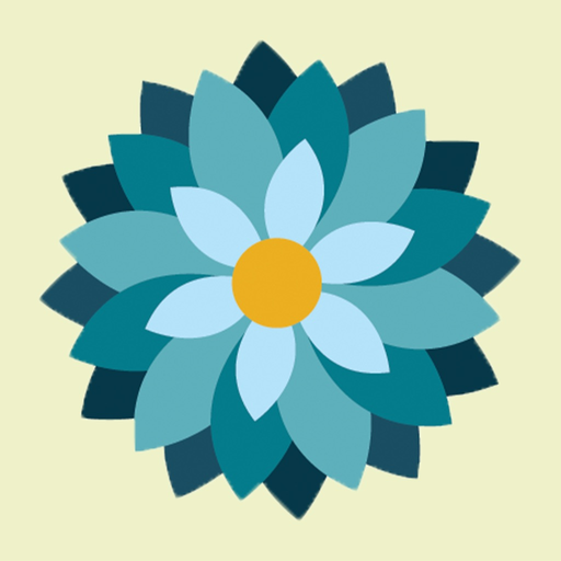 Color Flowers Stickers & emoji app icon