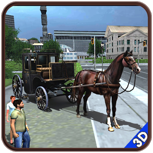 Horse Carriage Transport 3d app icon