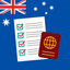 Australia Citizenship Test ACT icon