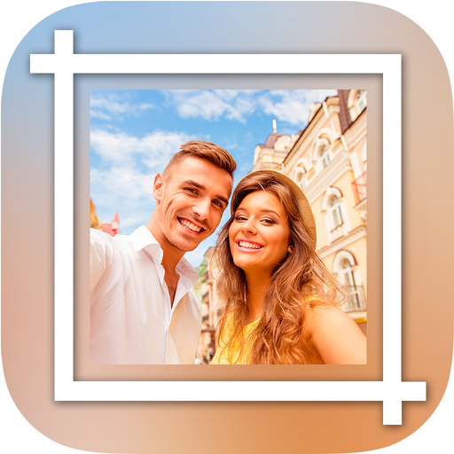 White frames for Insta - Square photo frame app icon