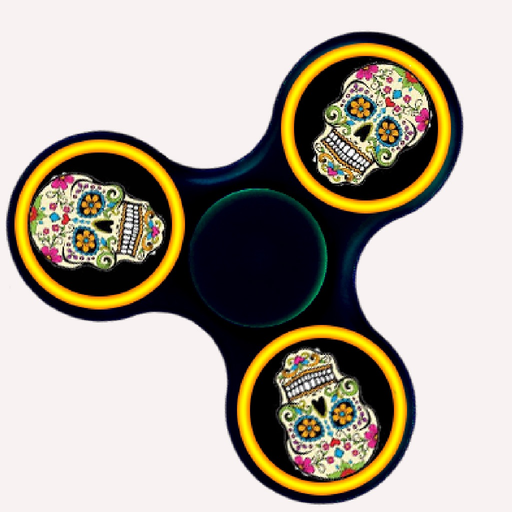 Real Fidget Spinner Simulator pro, skill game app icon
