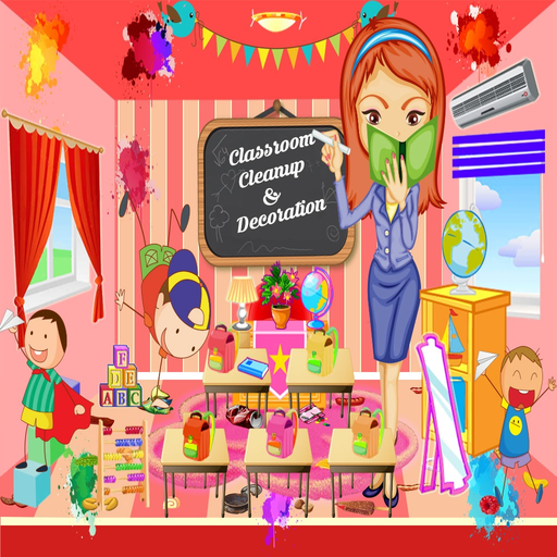 Teacher Classroom Clean Up Play, School Decor Wash app icon