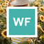 White frame for photos filters icon