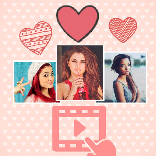 Create love videos app icon