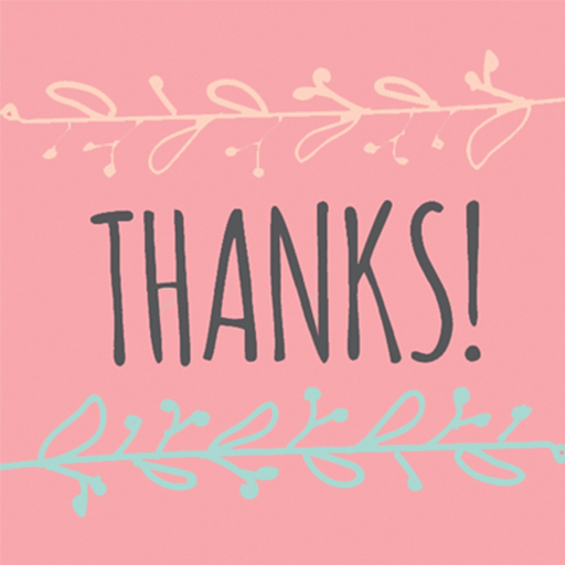 Thank you - stickers & emoji app icon