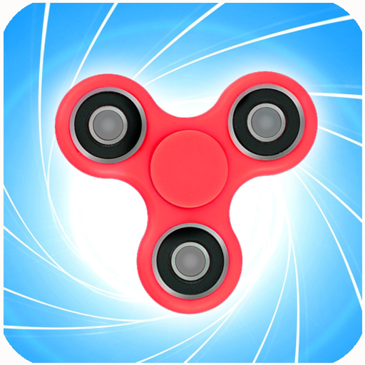Fidget spinner simulator fun app icon