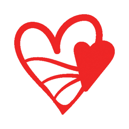 Love Hearts stickers for text app icon