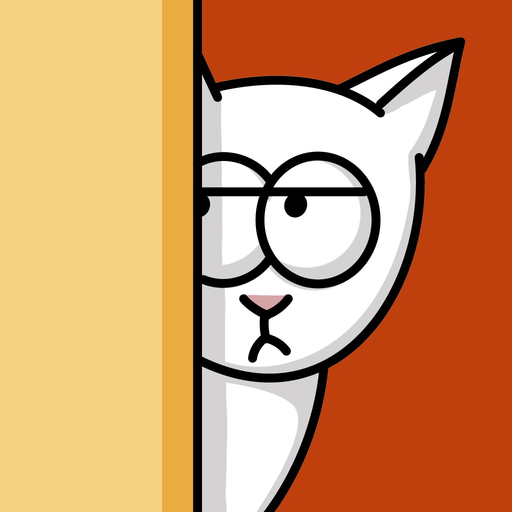 Sleepless Cat Stickers app icon