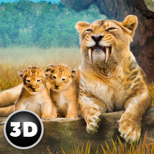 Sabertooth Tiger Survival Simulator app icon