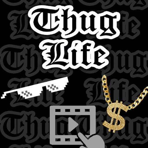 Thug Life create videos app icon