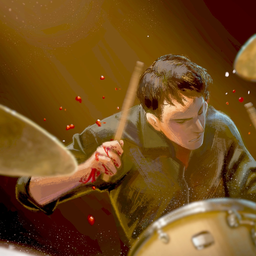 DrumKnee 3D Drums - Drum set app icon